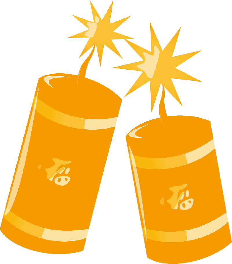 Mb Image/png - Chinese New Year Fire Cracker Png (800x909), Png Download