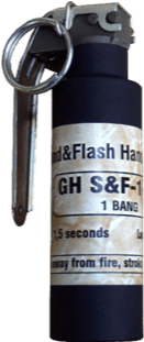 Sound&flash Hand Grenade Gh S&f 1 01 Is An Article, - Flash Grenade (500x310), Png Download