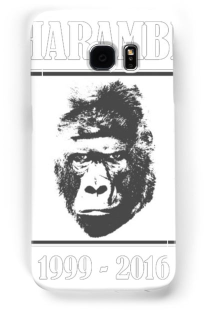 Harambe Rip Best Gorilla Ever - Gorilla (500x700), Png Download