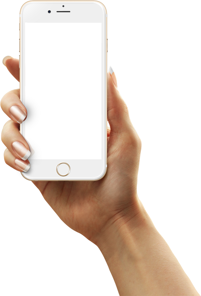 Mobile In Hand Png (800x1091), Png Download