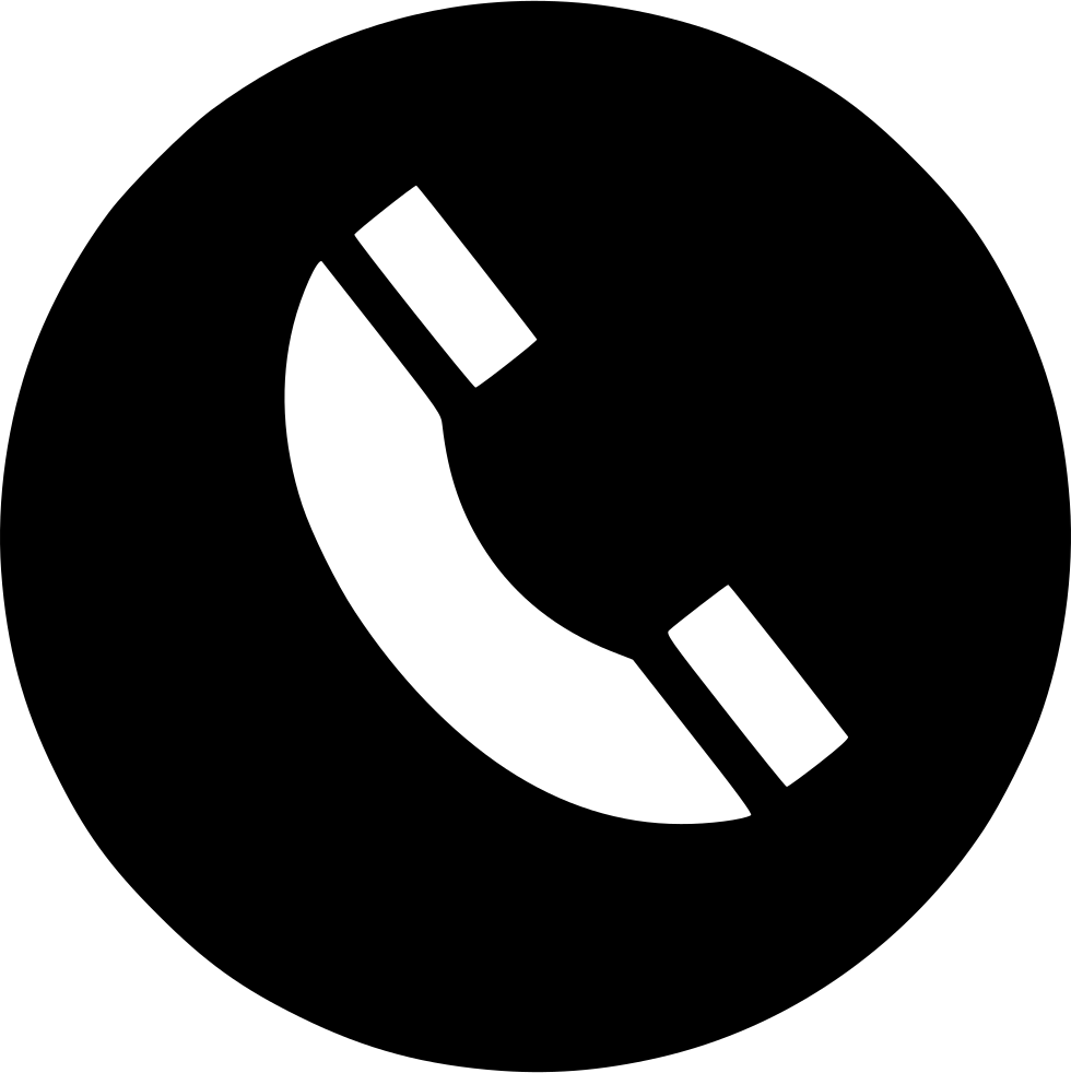 Logo Social Media Phone Comments - Telephone Black Media Png (980x982), Png Download