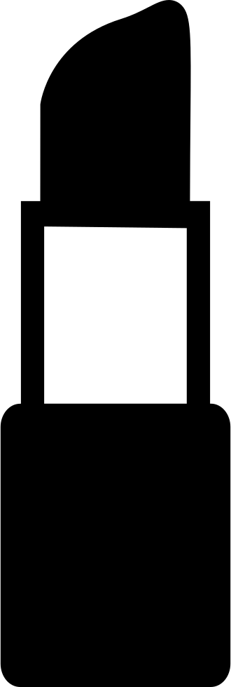 Lipstick Comments - Lipstick Svg Free (330x980), Png Download