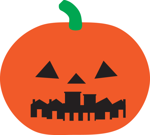 Pumpkin - Jack-o'-lantern (501x451), Png Download