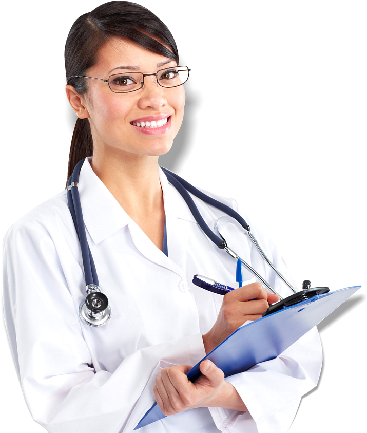 Female Doctor - Health Care (760x843), Png Download