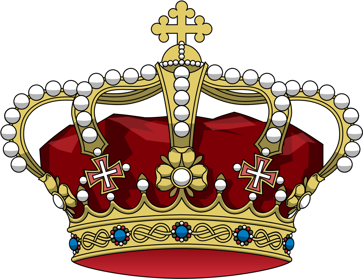 Crown Of Savoy - House Of Savoy Coat Of Arms (1280x999), Png Download