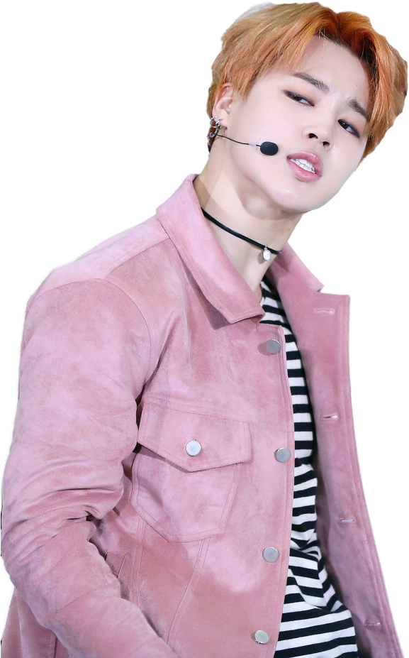 Avatan Plus - Jimin Pink Jacket (700x1050), Png Download