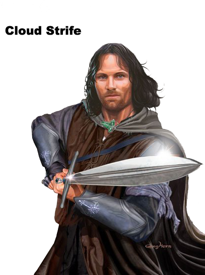 Attached Image - Aragorn Lord Of The Rings (423x555), Png Download