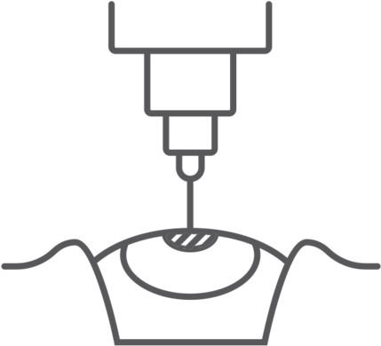 Laser Eye Surgery Illustration - Lasik (1000x400), Png Download