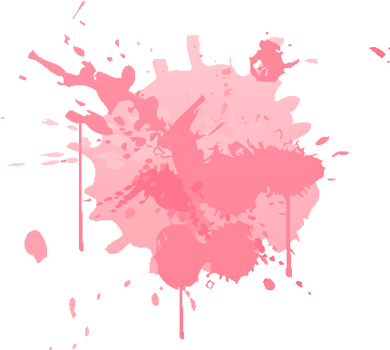 Paint Splatter - Pink Paint Splatter Png (450x450), Png Download