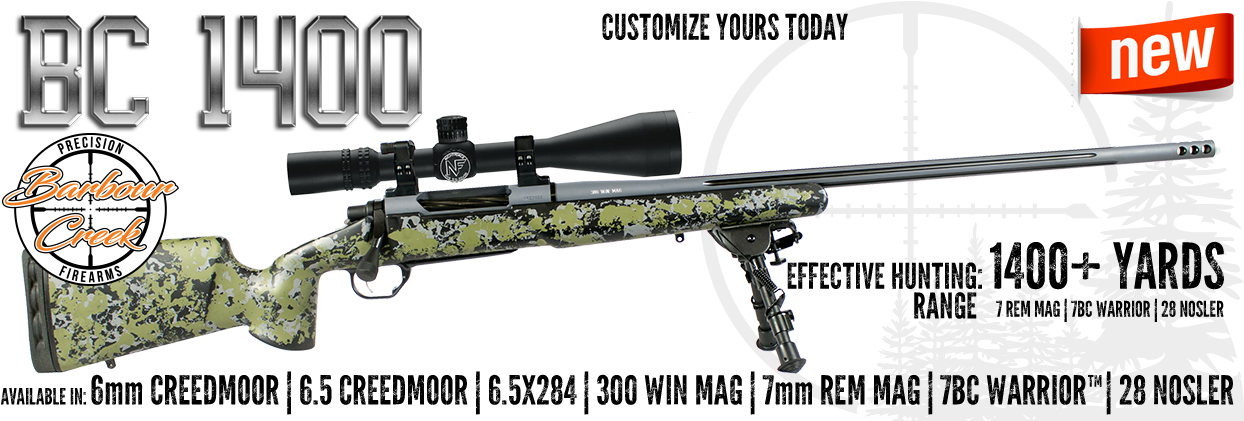 Bc-1400 Precision Long Range Hunting Rifle - Janome Atelier 7 Computerised Sewing Machine (1250x420), Png Download