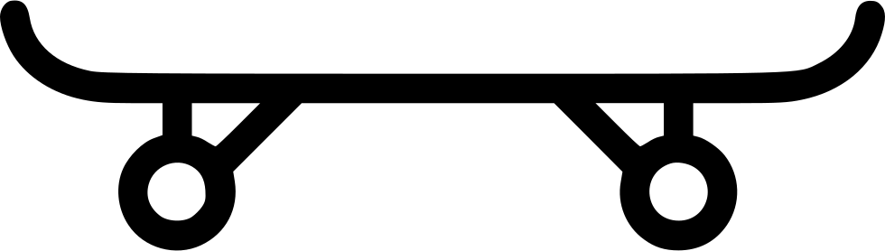 Png File - Skateboard Icon Png Hd (980x278), Png Download