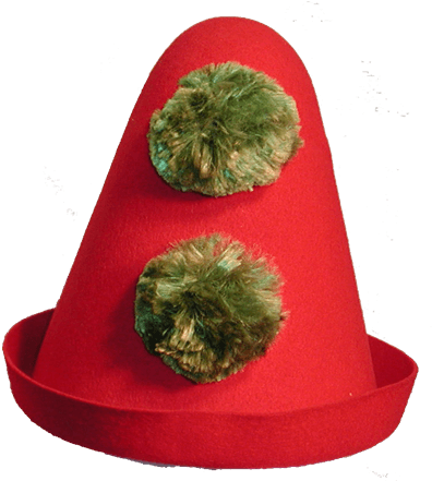 Download - Clown Hat Png (436x440), Png Download