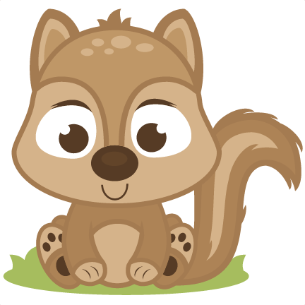 Baby Squirrel Clipart - Cute Baby Squirrel Clipart (432x432), Png Download