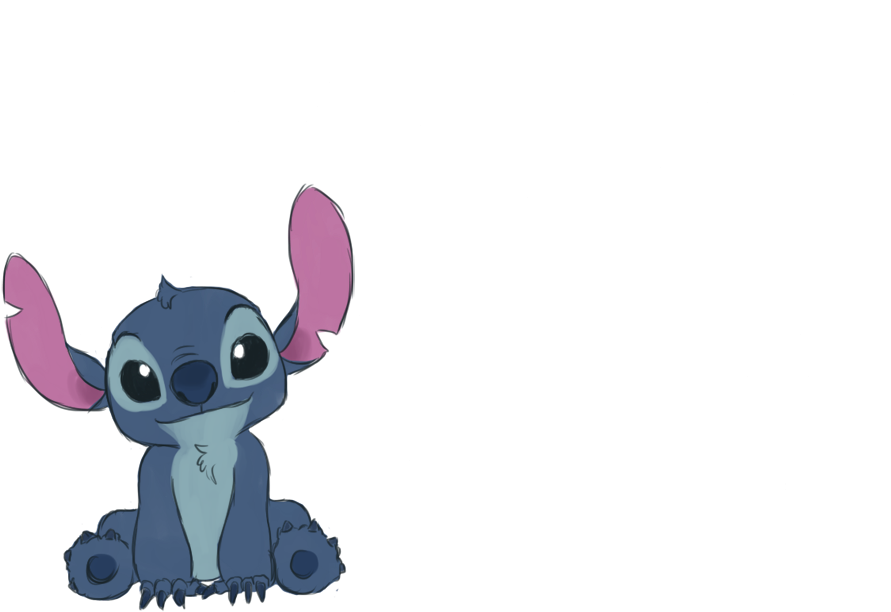 Image About Stitch In Disney By Prilla On We Heart - Stitch With White Background (950x673), Png Download