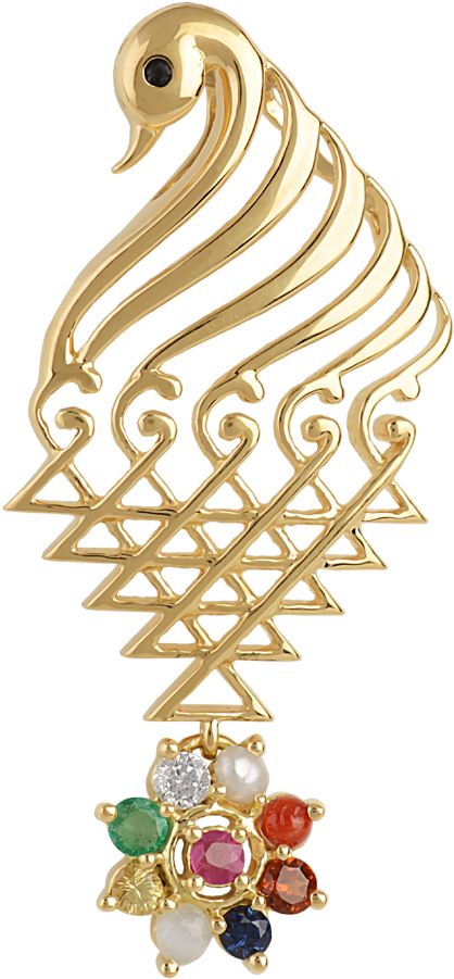 Hamsavahini Saraswati Pendant (1200x1000), Png Download