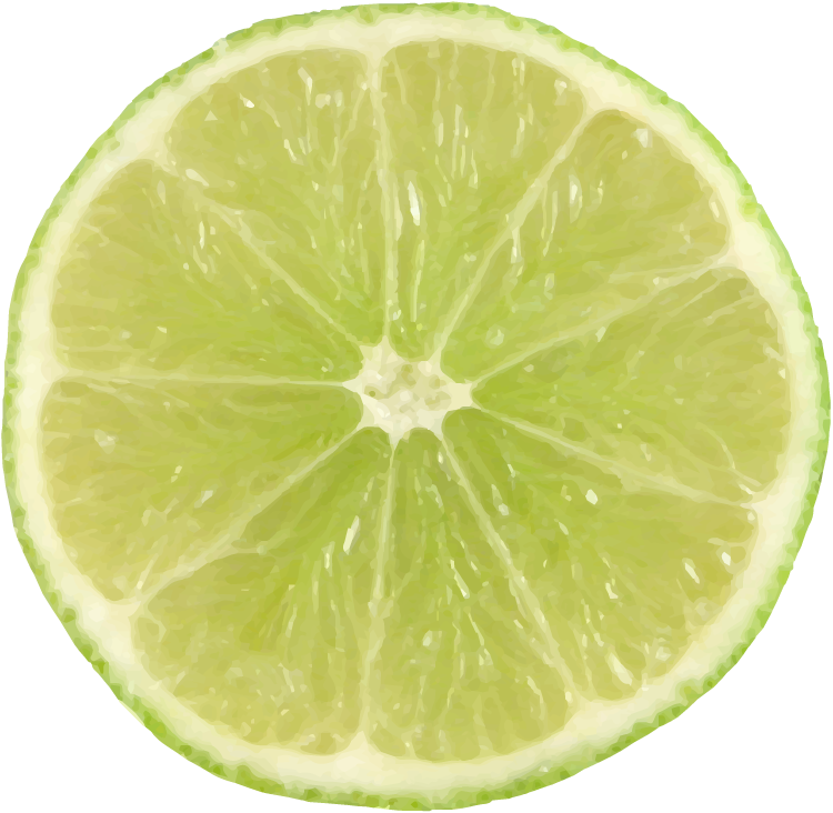 Lime Slice Png (400x400), Png Download