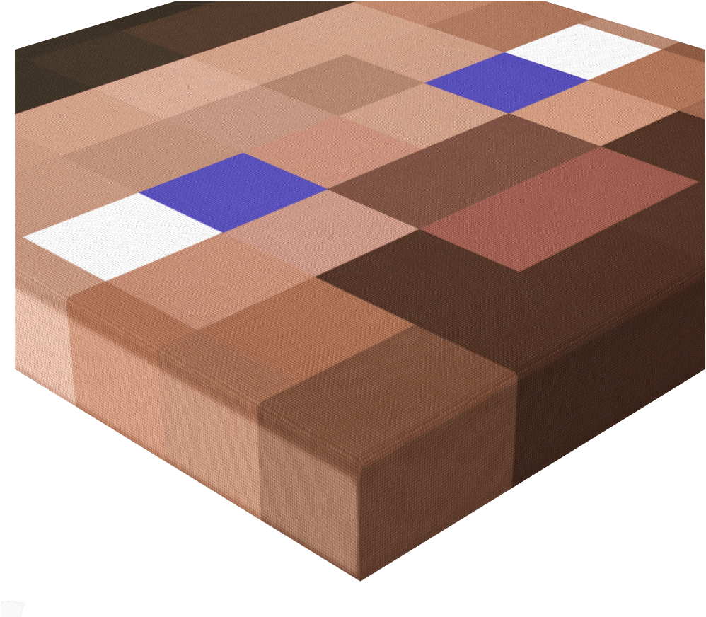 Pics On Canvas - Minecraft (1039x899), Png Download
