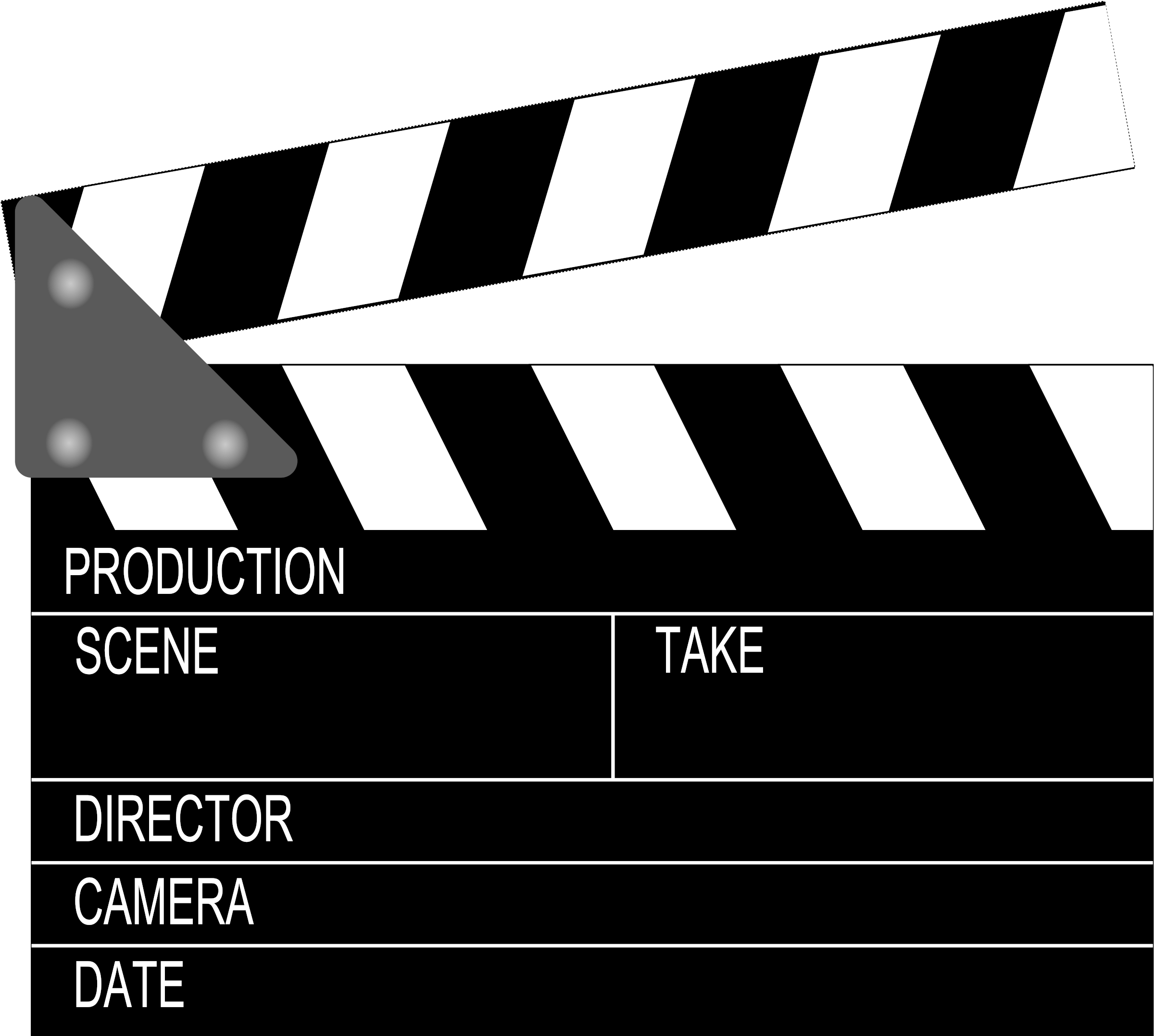 This Free Icons Png Design Of Movie Clapperboard (2400x2179), Png Download