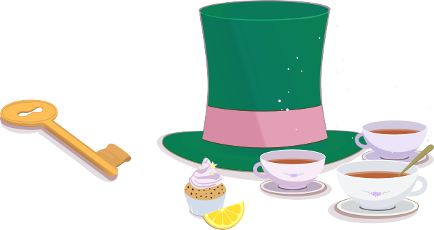 Alice Game Jam - Alice In Wonderland Transparent Background (633x336), Png Download