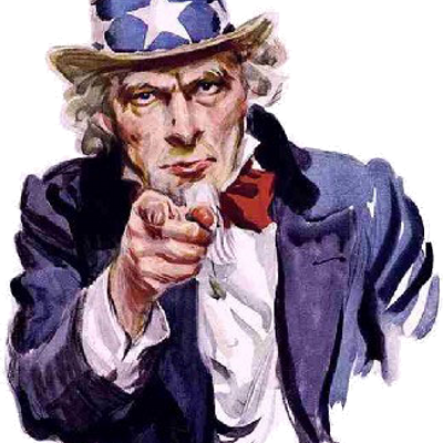 Semen Nikonenko - Uncle Sam Vector Art (400x400), Png Download