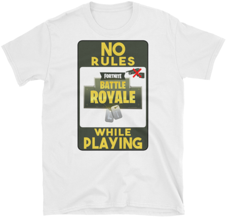 No Rules Battle Royale T-shirt - Rat (480x480), Png Download