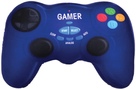 Gamer Microbead Pillow - Iscream 'game On' Bubble Gum Scented Gamer Squishem (500x500), Png Download