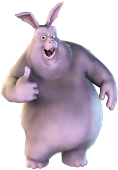 Share This Image - Big Buck Bunny Png (600x600), Png Download