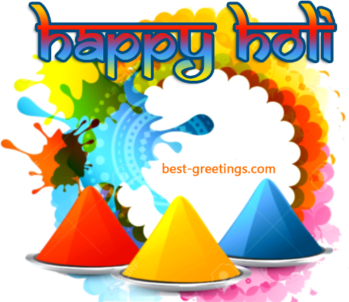Download Happy Holi Wishes - Holi A3 Size Posters PNG Image with No  Background 
