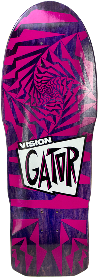 Pur/pnk Stain - Vision Gator Reissue (1000x1000), Png Download