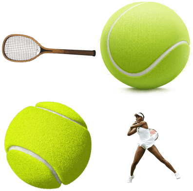 India King Tennis Ball(green), Single Ball- Heavy (400x400), Png Download