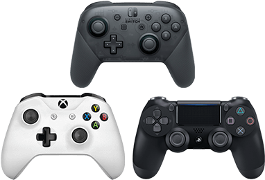 Console Controllers - Nintendo Switch Pro Controller (400x300), Png Download