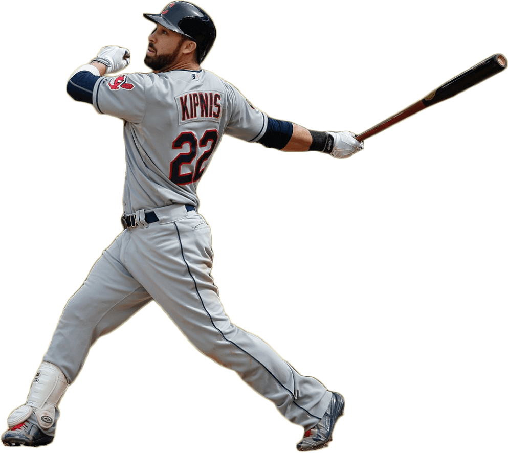 Jason Kipnis - Cleveland Indians Player Png (993x886), Png Download