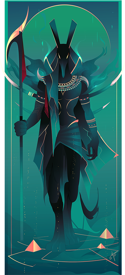 Seth By Yliade - Ancient Egyptian Deities - Free Transparent PNG ...