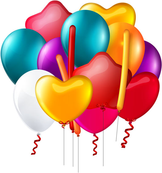 Imprimibles - Transparent Background Birthday Cliparts Png (564x600), Png Download