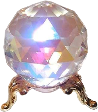 2 - Swarovski Prism Ball (350x397), Png Download
