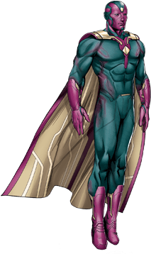 Marvel Avengers Assemble Vision (400x400), Png Download