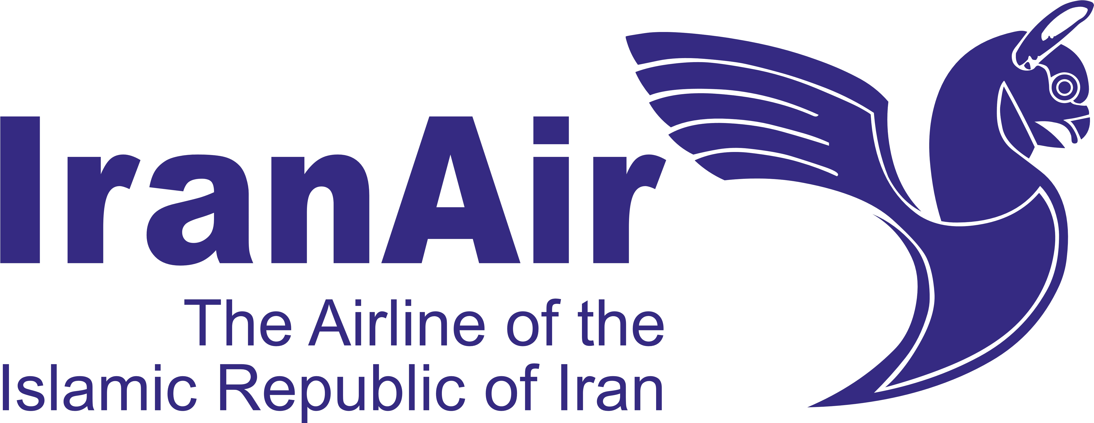 Iranair Logo - Iran Air Logo Png (4725x1884), Png Download