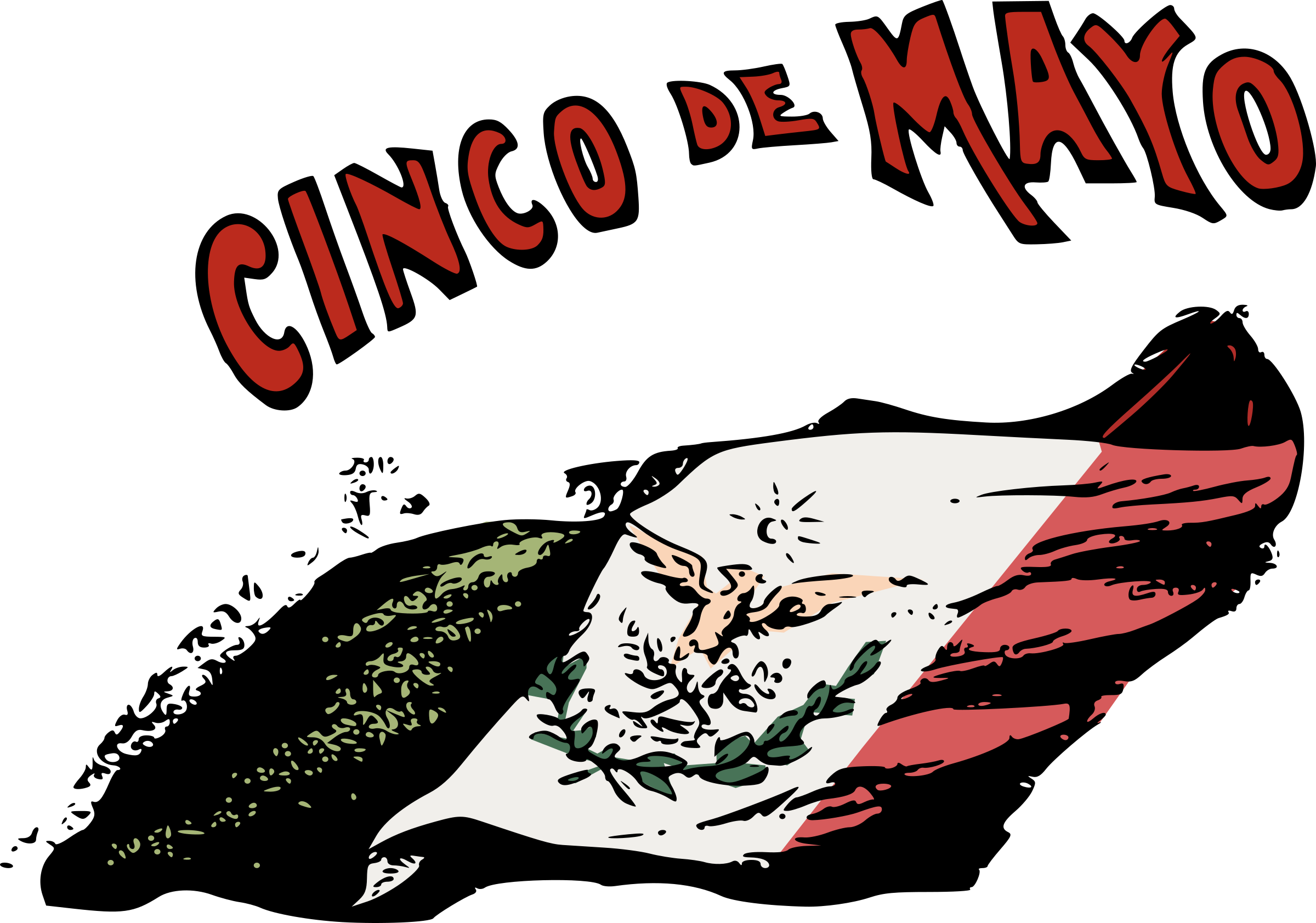 This Free Icons Png Design Of Retro Cinco De Mayo (2400x1683), Png Download