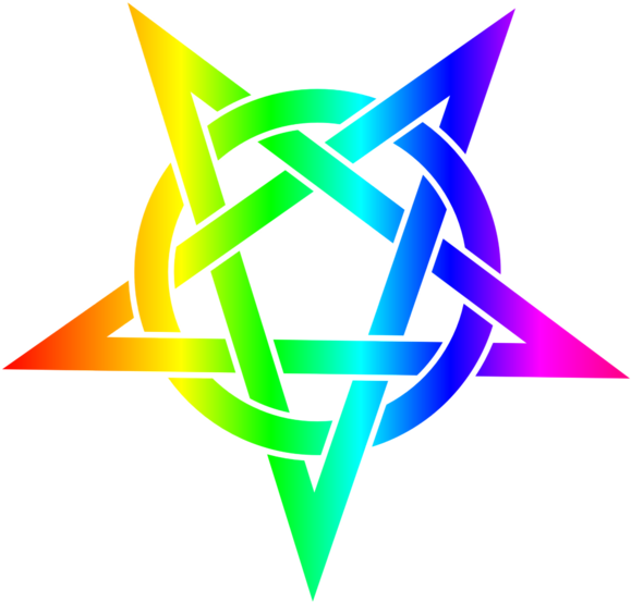 Bleed Area May Not Be Visible - Pentagram Vector (600x600), Png Download