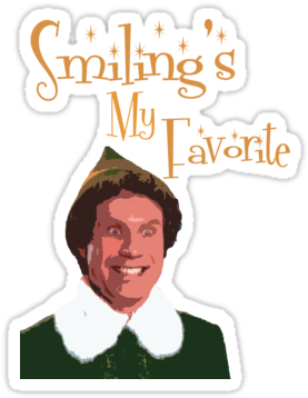 Want Some Wisdom From Buddy The Elf Try These Great - Buddy The Elf Smiling's My (375x360), Png Download