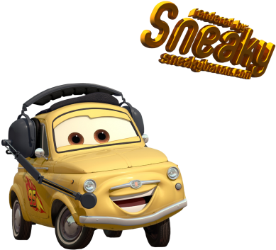 Cars 2 Luigi - Luigi Cars Png (400x357), Png Download