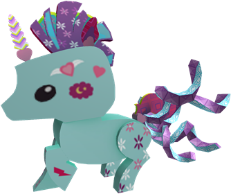 Amigami Unicorn - Unicorn Shoulder Roblox (420x420), Png Download