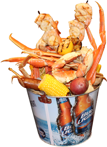 Seafoodbucket - Seafood Bucket Near Me (400x550), Png Download