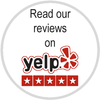 *yelp Discourages Us From Asking You For A Review - Yelp (375x360), Png Download