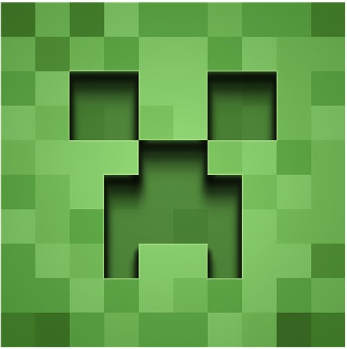 Creeper,creeper Png - Forminha Minecraft (500x457), Png Download