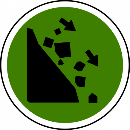 4 Killed, 25 Injured As Huge Rock Rolls Down Waterfall - Discovery Park (435x435), Png Download