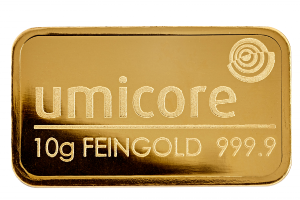 Next - Umicore Gold 10 Gram (600x399), Png Download