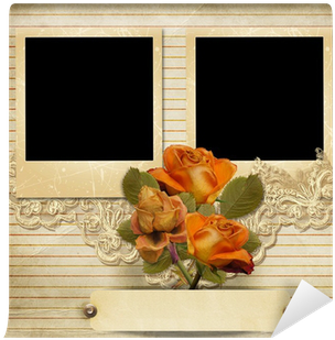 Vintage Gorgeous Background With A Polaro - Photograph (400x400), Png Download