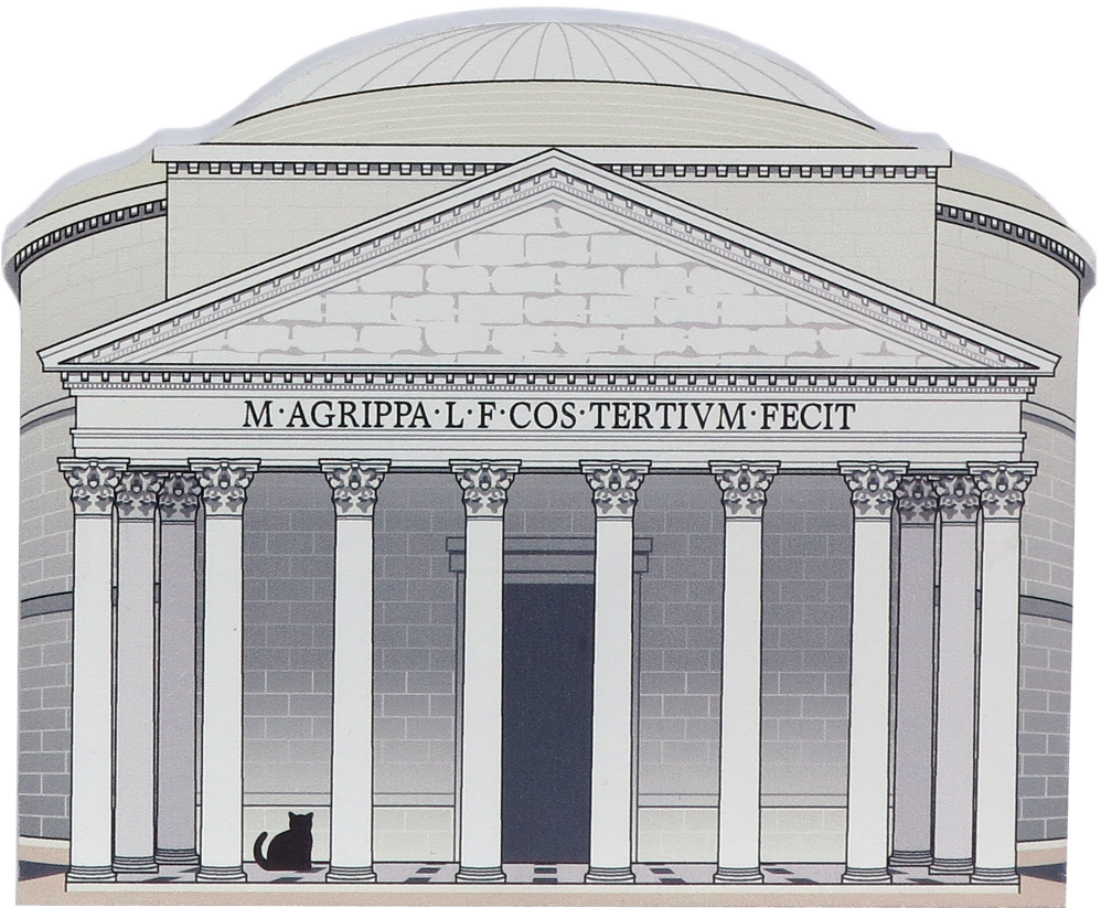 Pantheon Rome (1000x831), Png Download