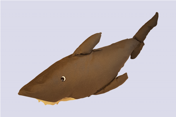 Picture Of Shark Sede Creations Bean Bag - Great White Shark (600x600), Png Download